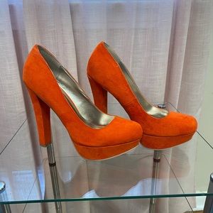 Orange heels